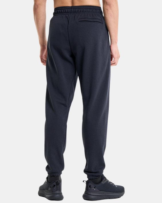 Men's UA Elevated Terry Joggers in Black image number 1